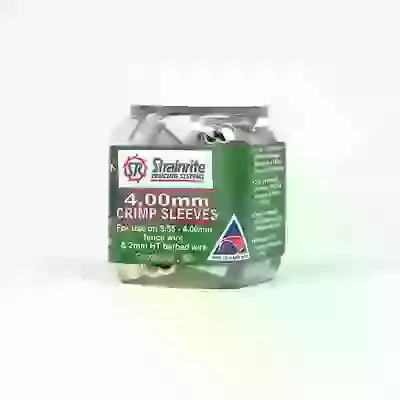 Strainrite Crimp Sleeve C4-5 - tub of 50